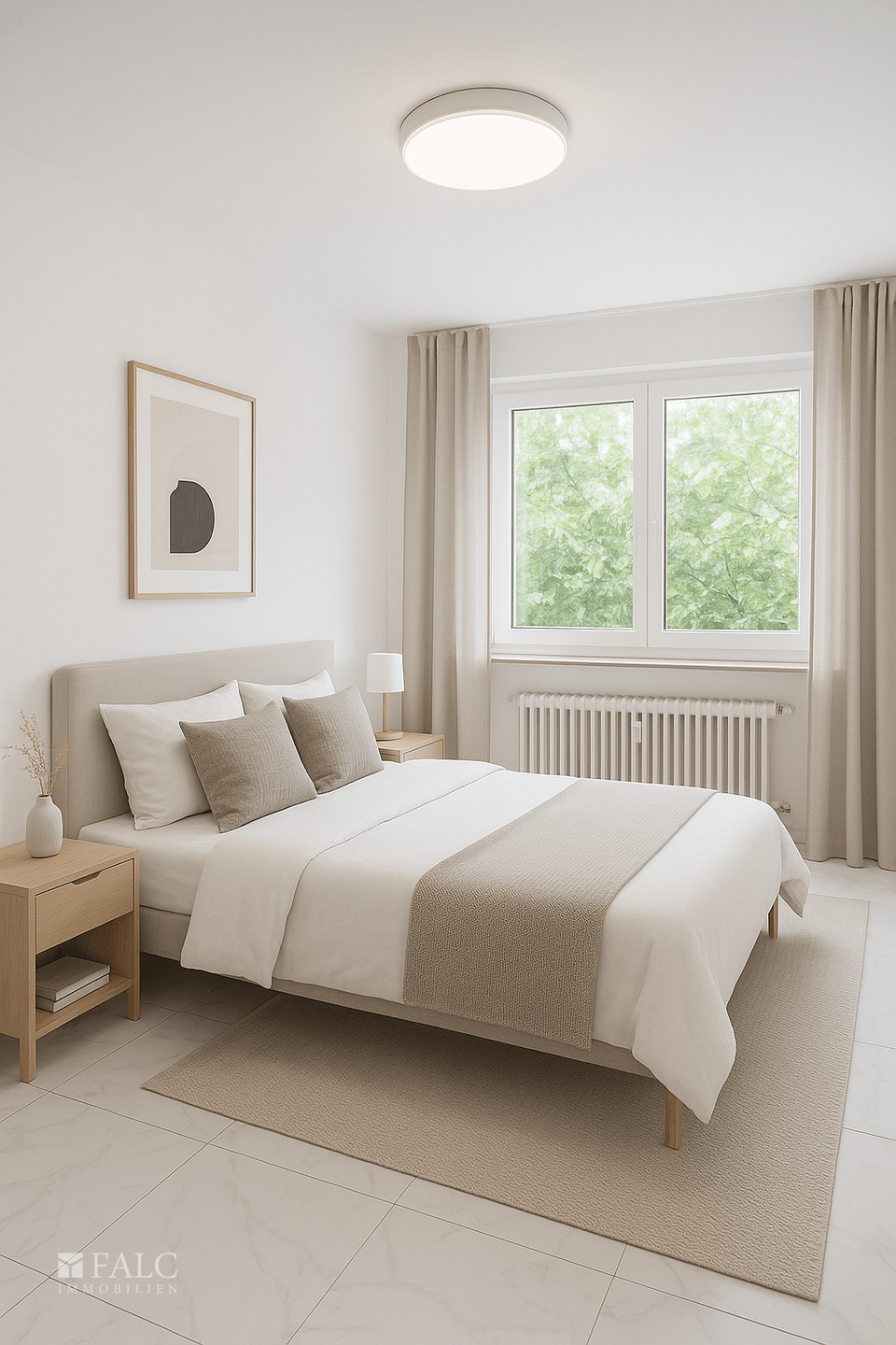 Einrichtungsbeispiel Schlafzimmer